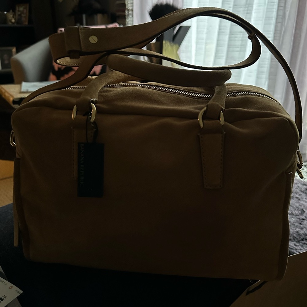 Banana Republic leather bag